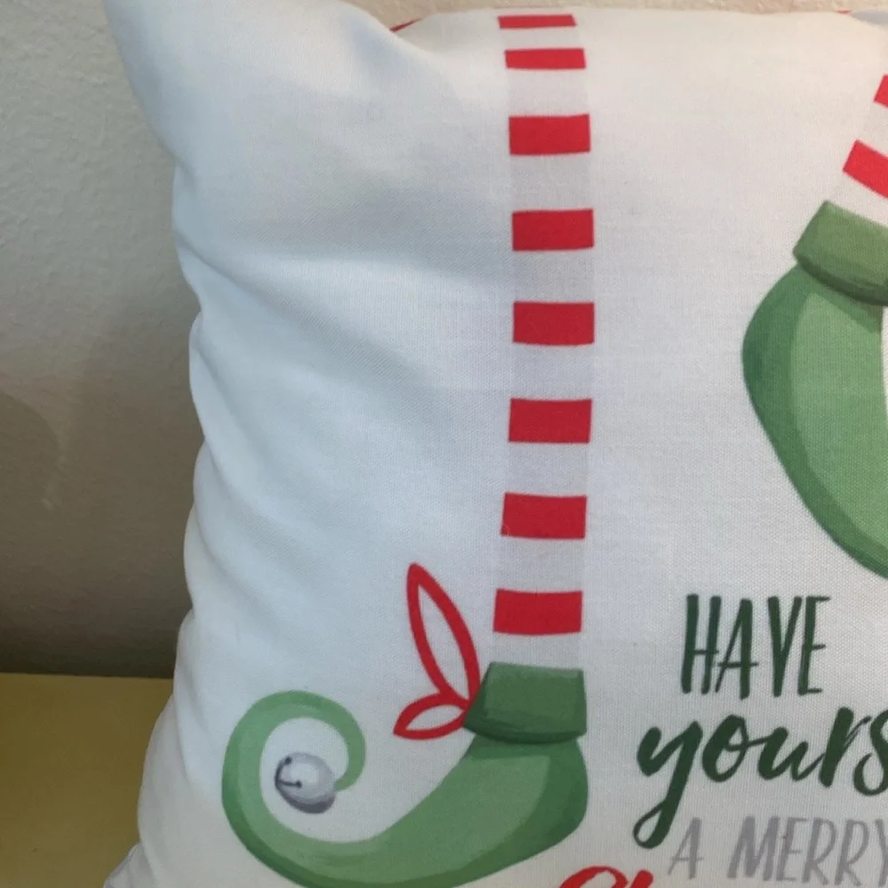 Christmas Pillow. Have YoursELF a Merry‎ Little Christmas. Double sided.